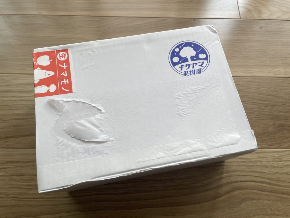 食べチョクで注文した青梅の写真